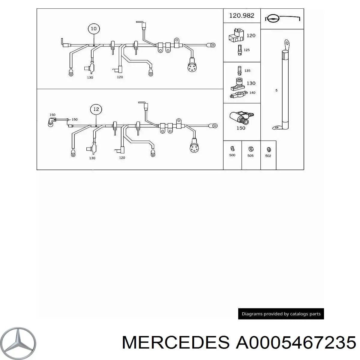 A0005467235 Mercedes 