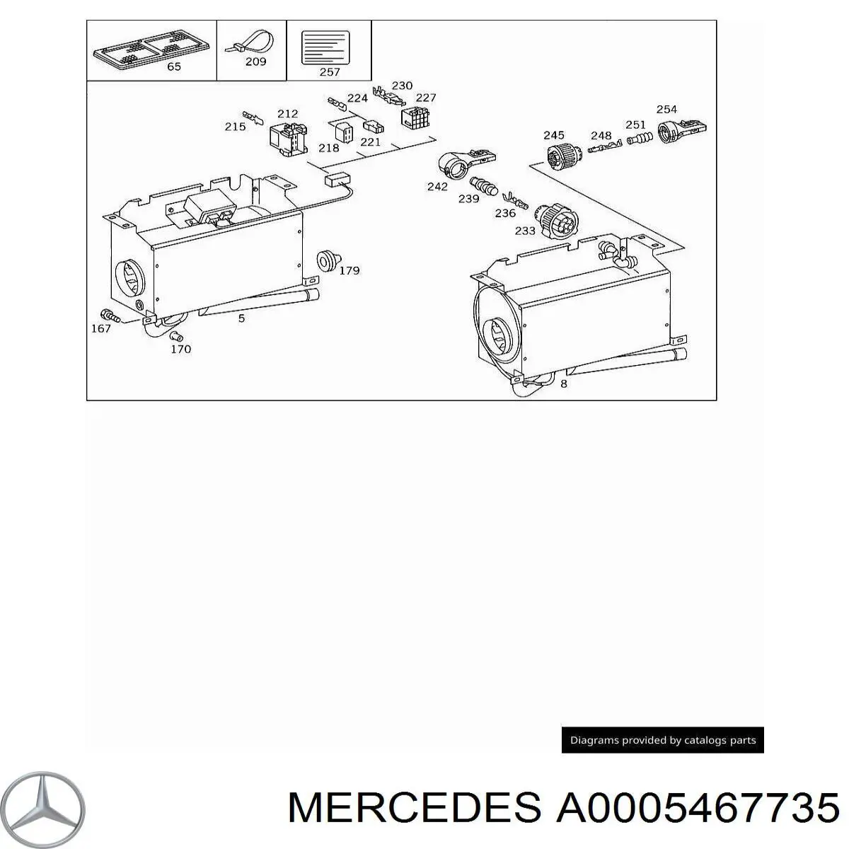 A0005467735 Mercedes 