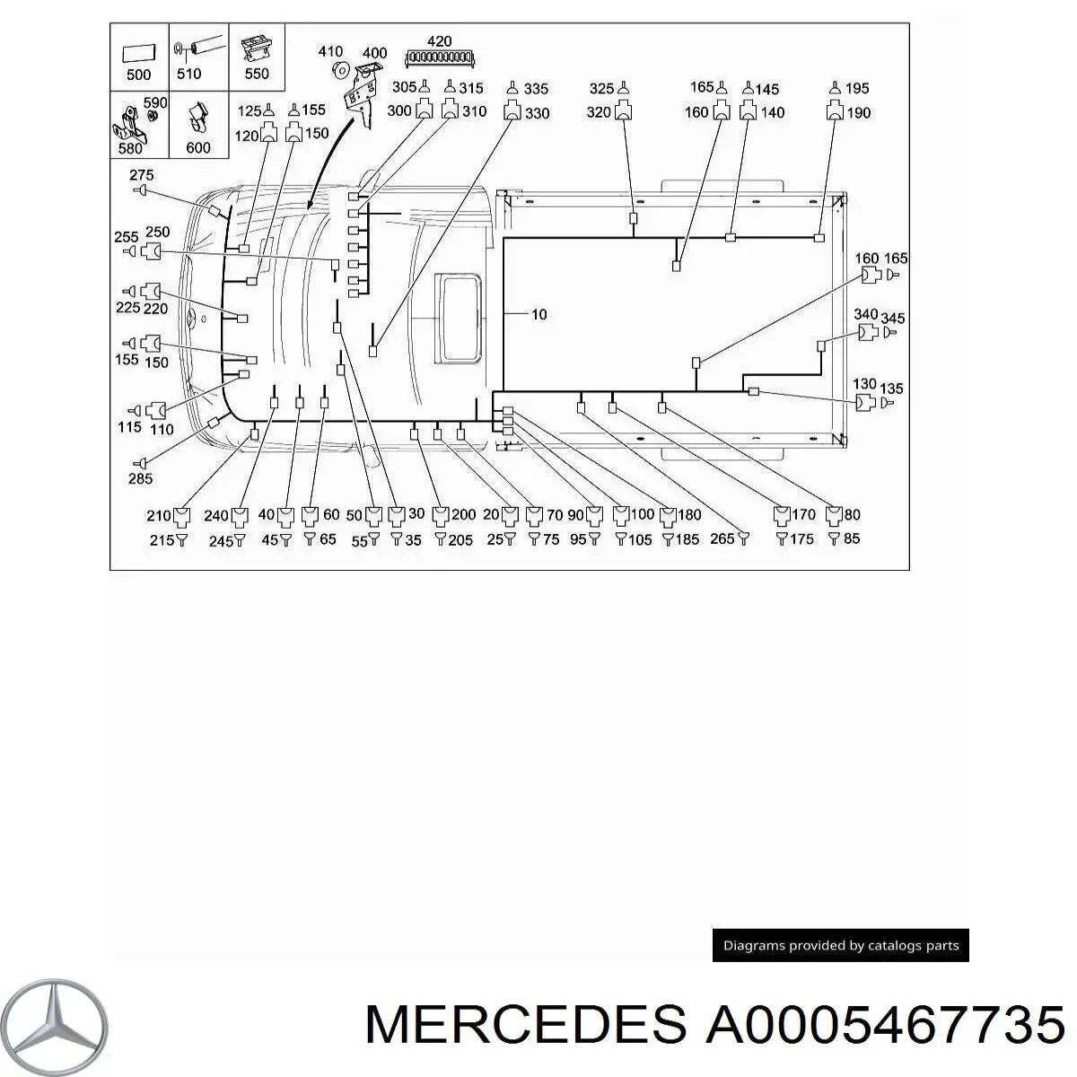 Купити A0005467735 Mercedes 