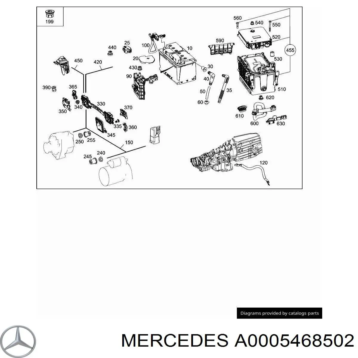  A0005468502 Mercedes