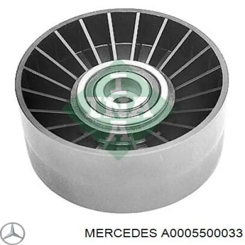 A0005500033 Mercedes Ролик натяжителя ременя агрегатів