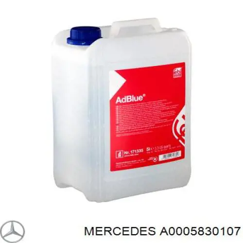 Засіб для нейтралізації відпрацьованих газів, сечовина Mercedes A0005830107 ціна, від 16.35 USD