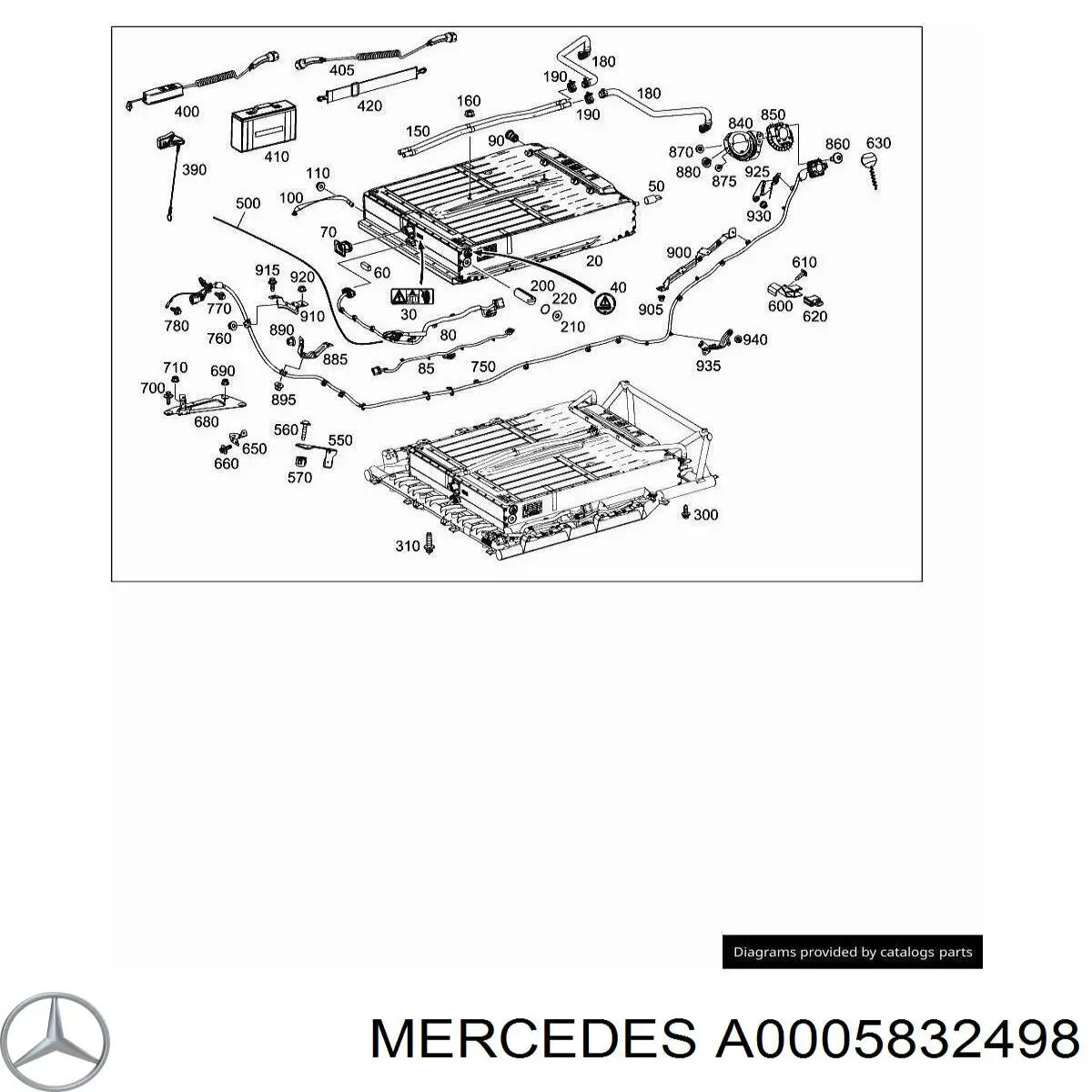 A0005832498 Mercedes 