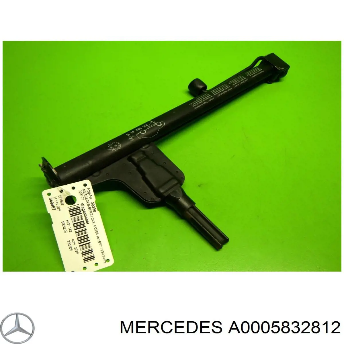 Герметик для шин Mercedes A0005832812 ціна, від 25.34 USD