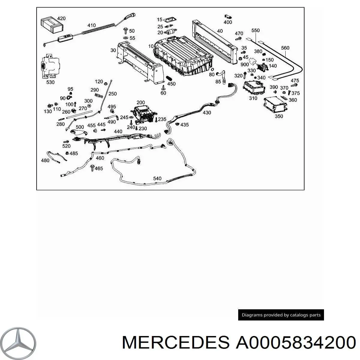 Купити A0005831798 Mercedes 