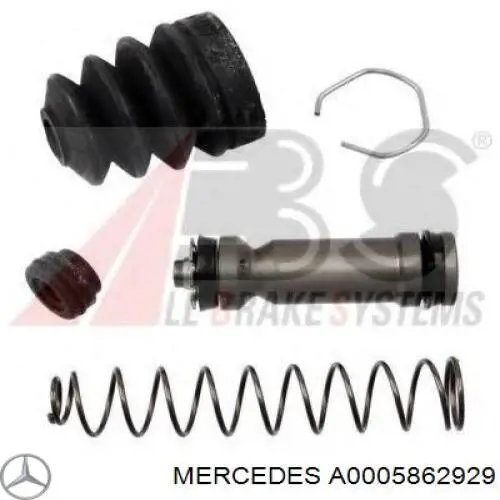 Ремкомплект головного циліндру зчеплення Mercedes A0005862929 ціна, від 3.04 USD