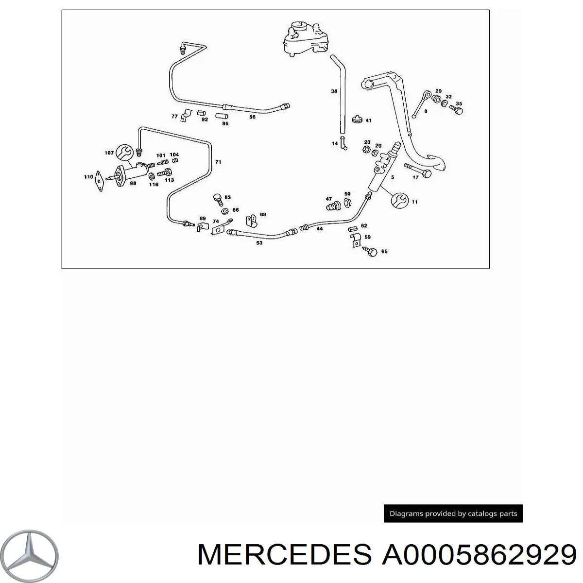  0005862929 Mercedes