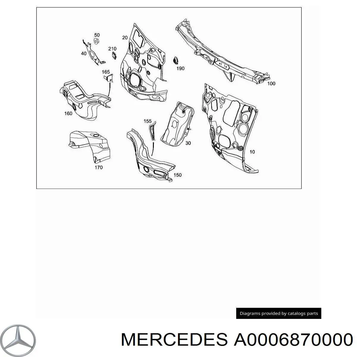 A0006870000 Mercedes 