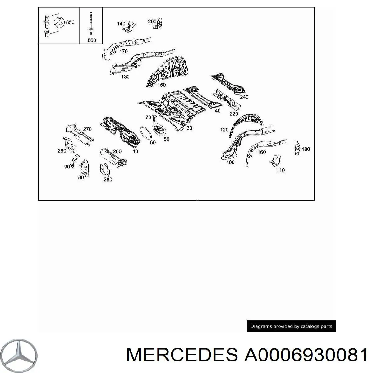 A0006930081 Mercedes 