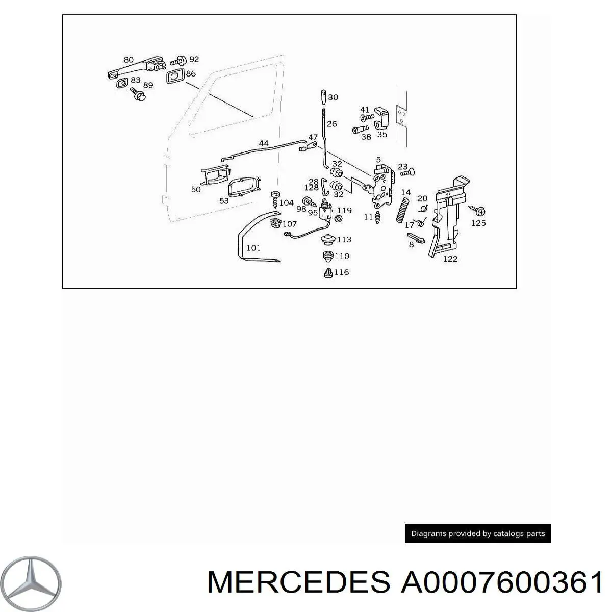  Mercedes A0007600361 ціна, від 16.69 USD