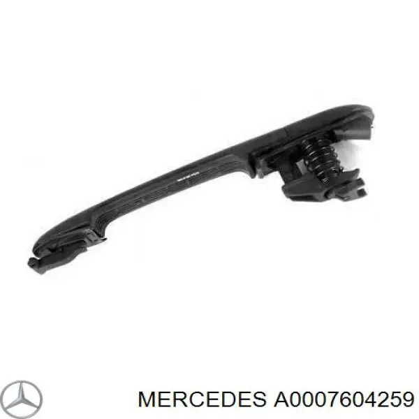 A0007604259 Mercedes Ручка дверей бічних/зсувних, зовнішня права