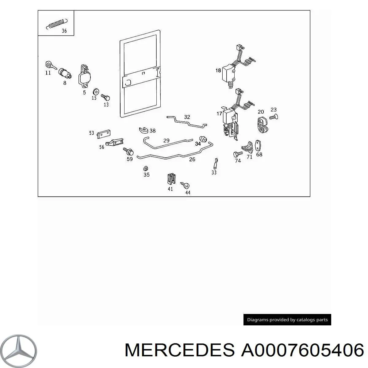  A0007605406 Mercedes