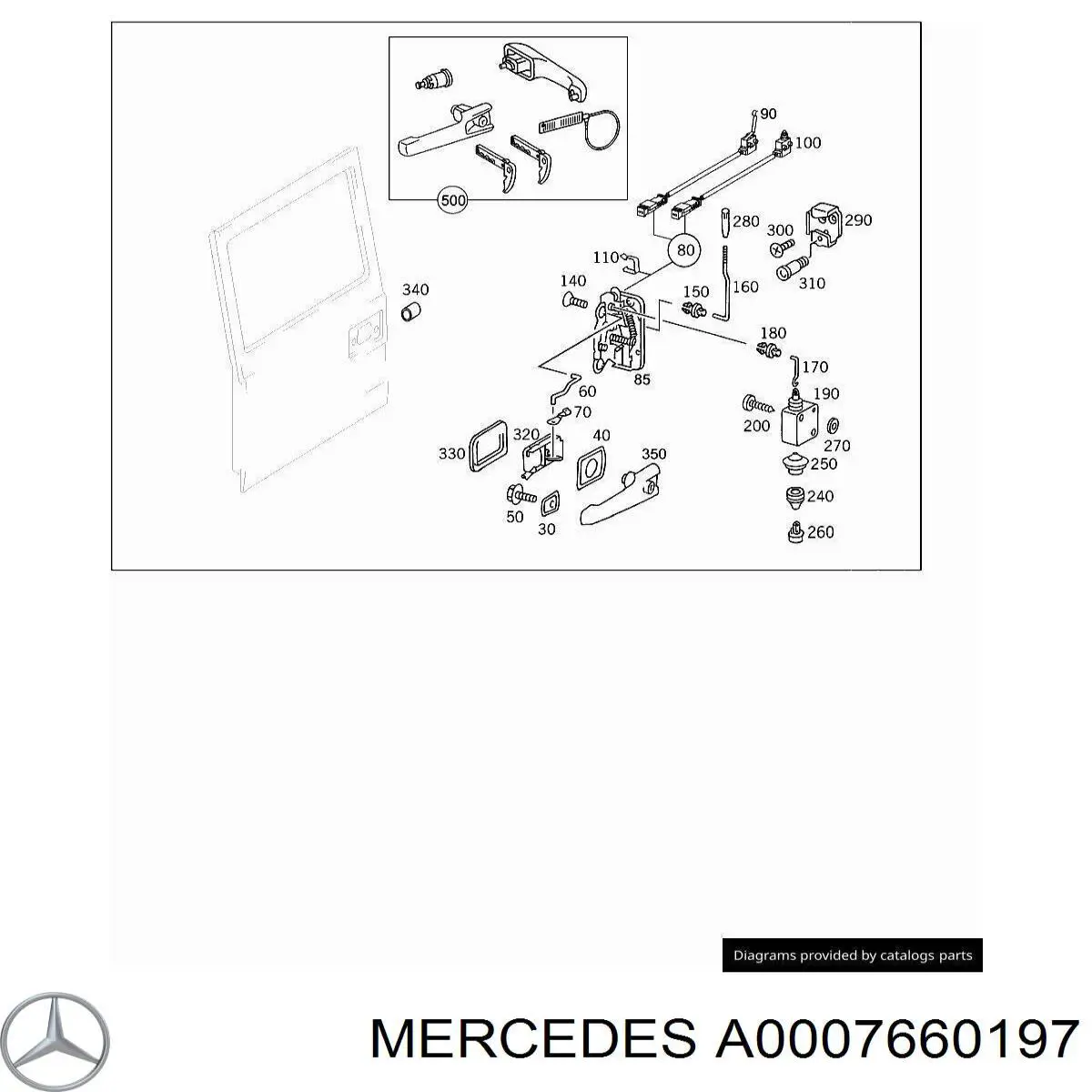 Купити A0007660197 Mercedes 
