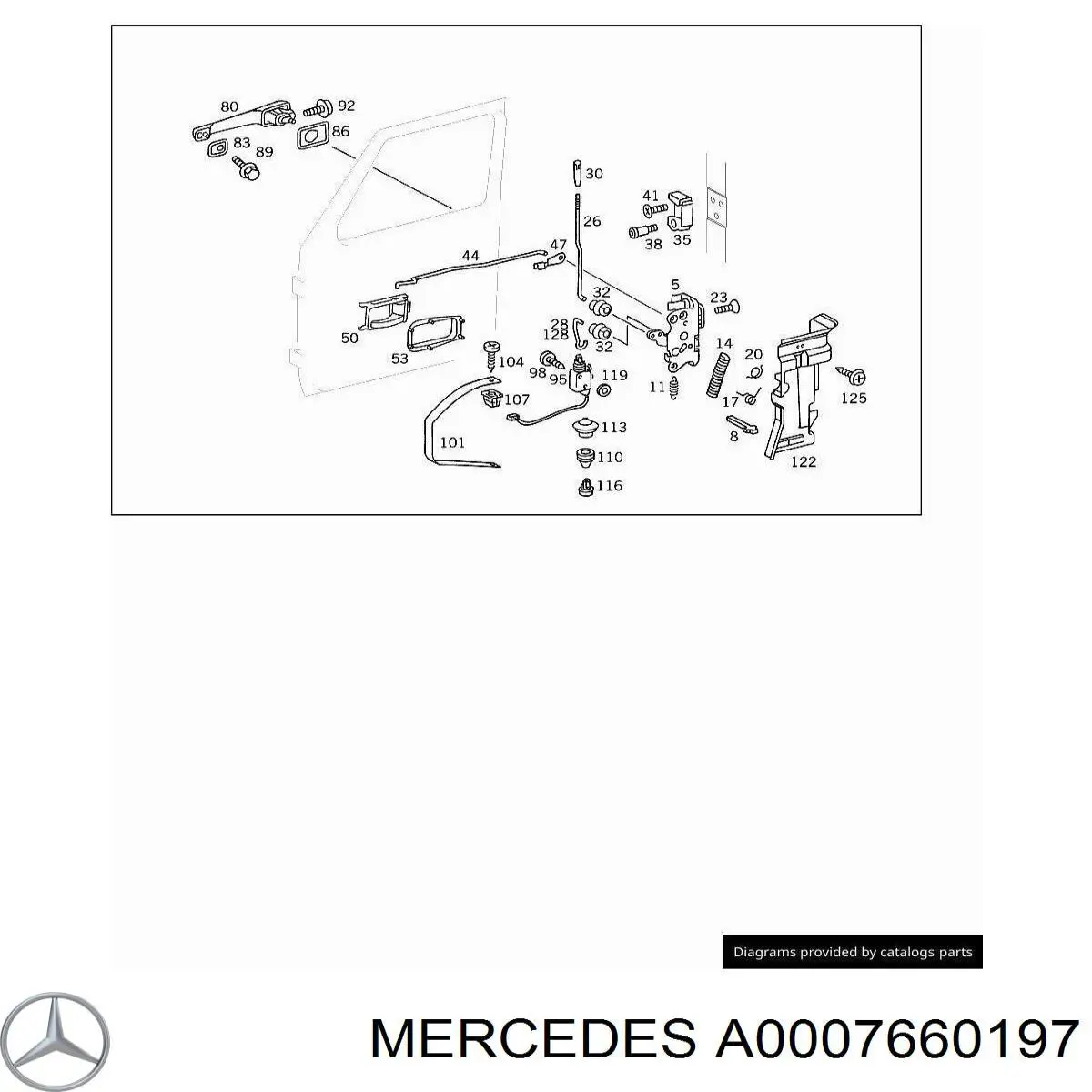 Купити A00076601979051 Mercedes 