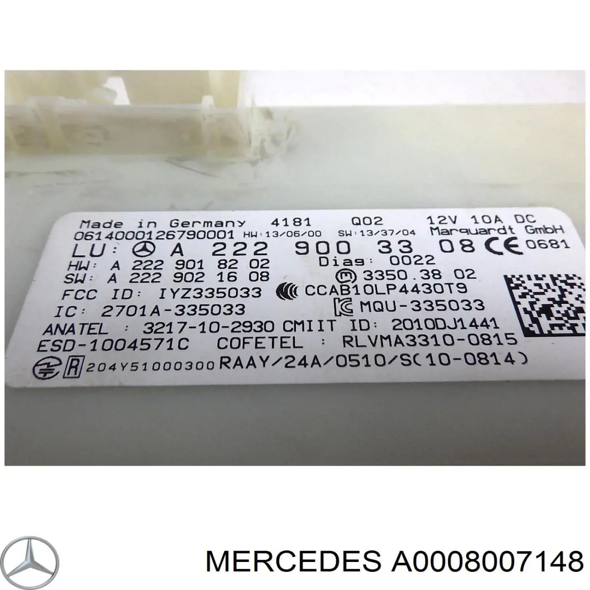 Купити A0008007148 Mercedes 