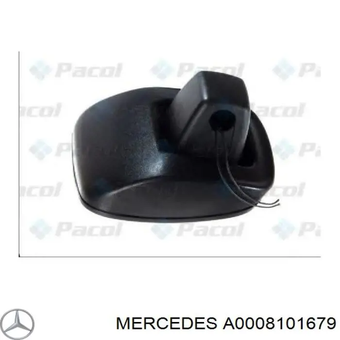 Купити A0008101679 Mercedes Дзеркало заднього виду