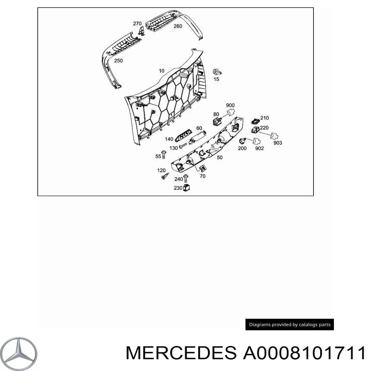  Mercedes A0008101711 ціна, від 5.50 USD