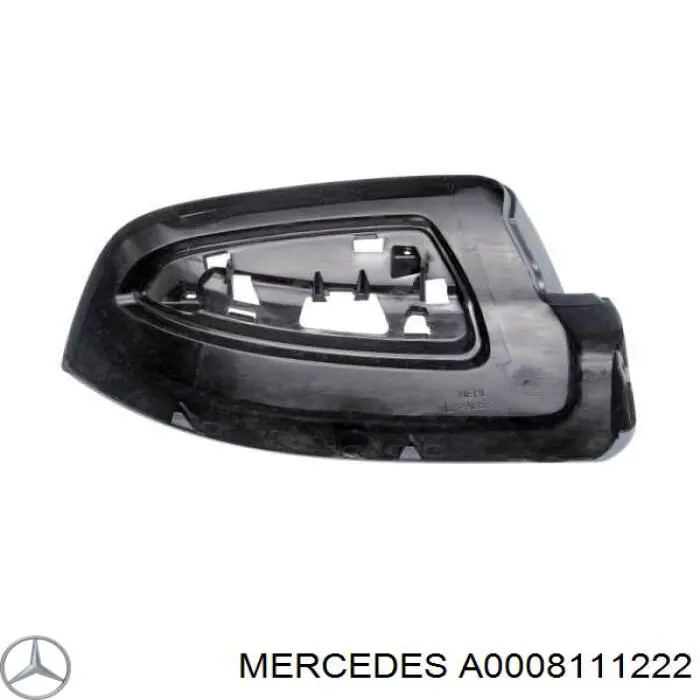 Накладка лівого дзеркала заднього виду Mercedes A00081112229999