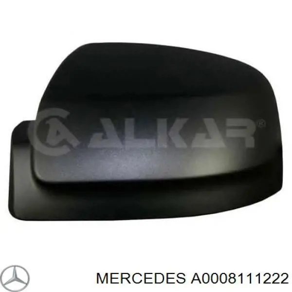 Накладка дзеркала заднього виду, ліва A0008111222 Mercedes