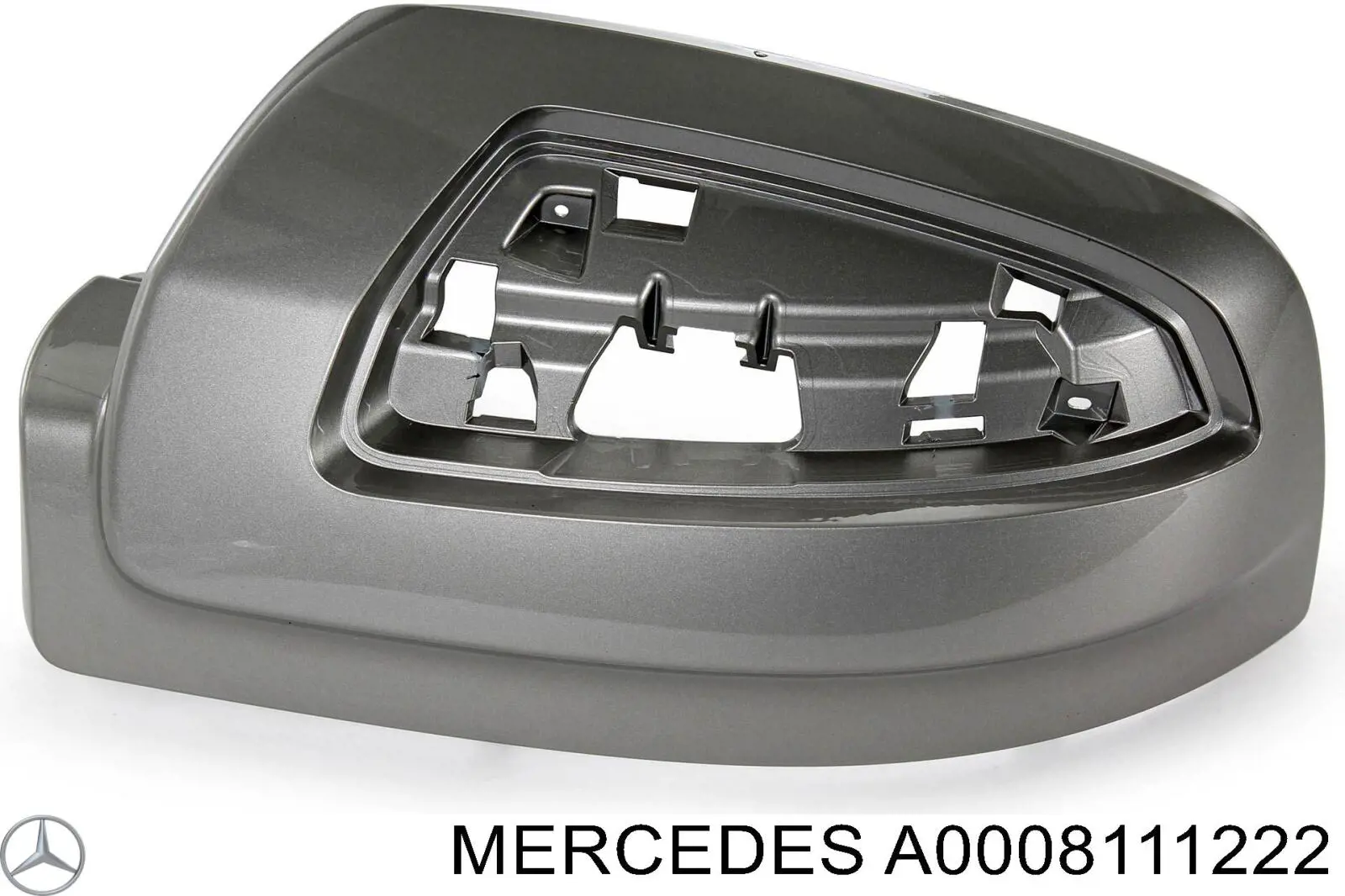 Купити A0008111222 Mercedes Накладка/кришка дзеркала заднього виду, ліва