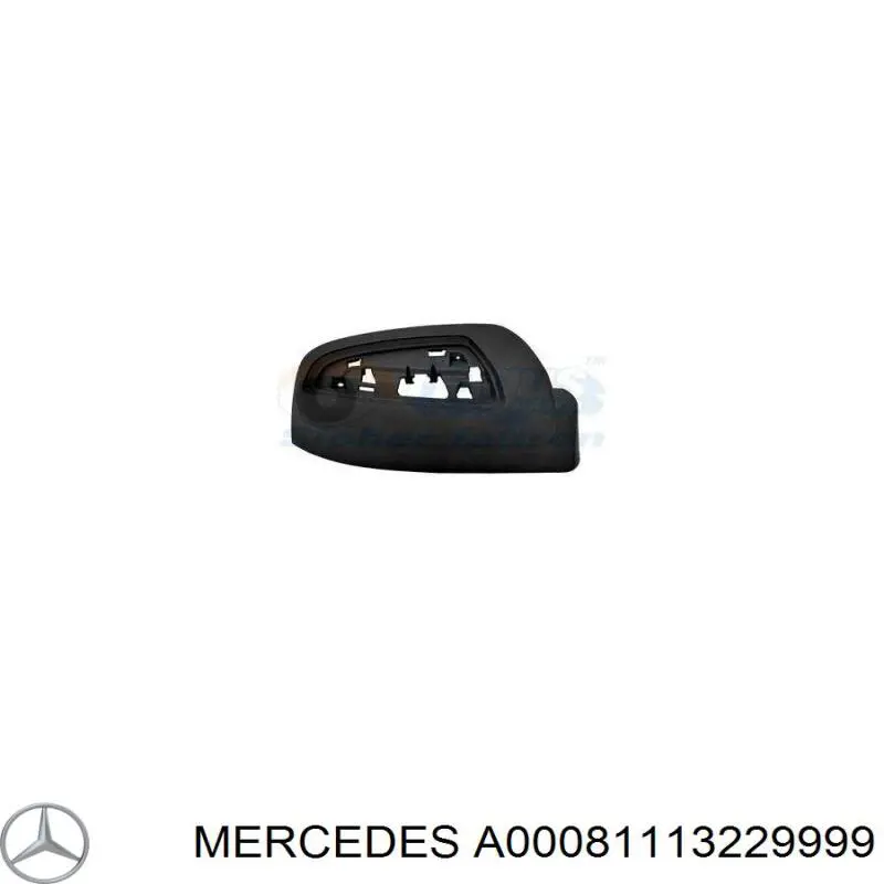 Накладка дзеркала заднього виду, права A00081113229999 Mercedes