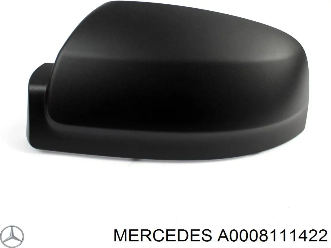 Накладка дзеркала заднього виду, ліва A0008111422 Mercedes
