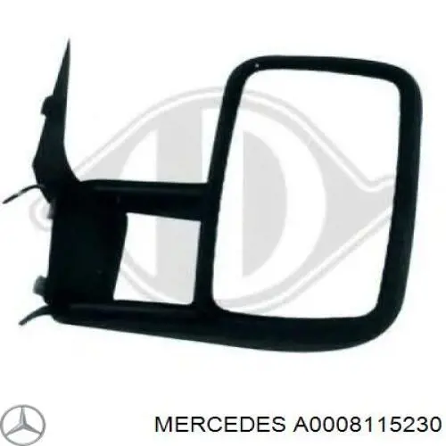 A0008115230 Mercedes Праве дзеркало заднього виду