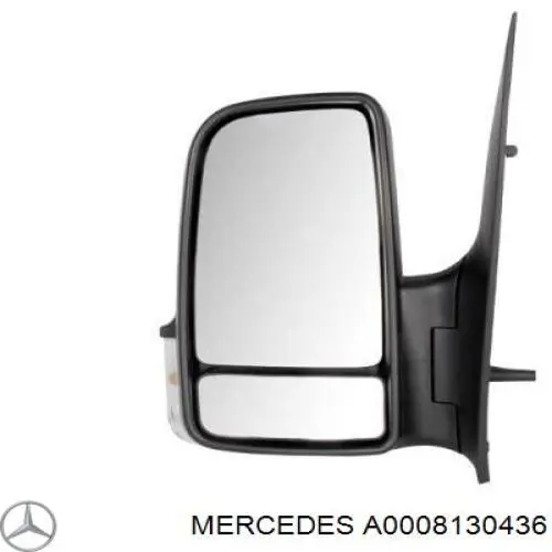 Внутрішня накладка кріплення дзеркала лівого Mercedes A0008130436 ціна, від 24.20 USD