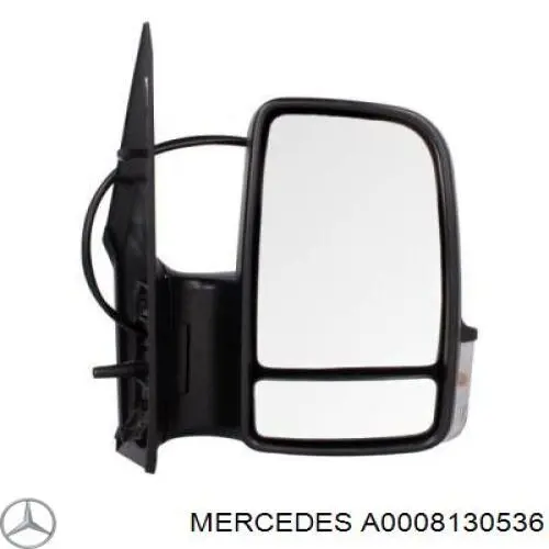 A0008130536 Mercedes внутрішня накладка кріплення дзеркала правого