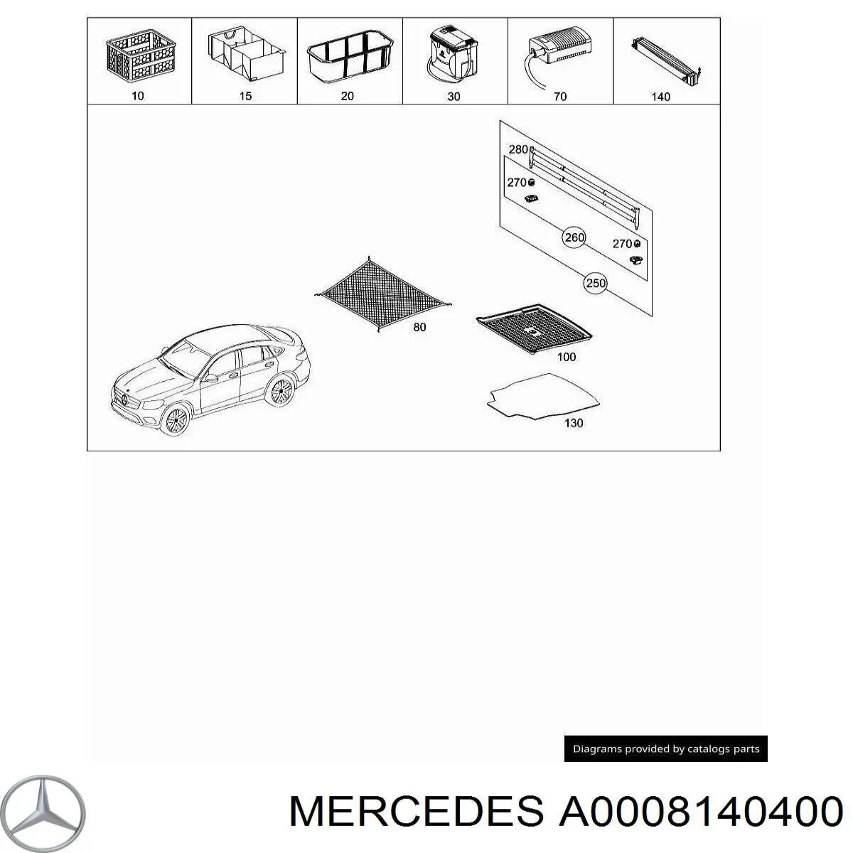 A0008140400 Mercedes 