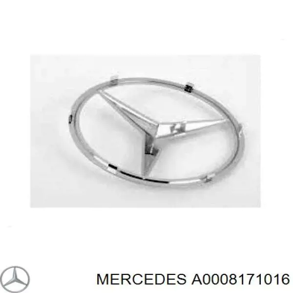 Емблема на решітку радіатора Mercedes A0008171016 ціна, від 76.65 USD
