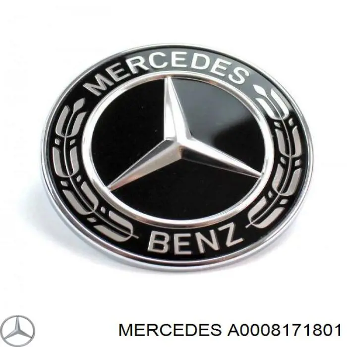 Купити A0008171801 Mercedes Емблема переднього бампера