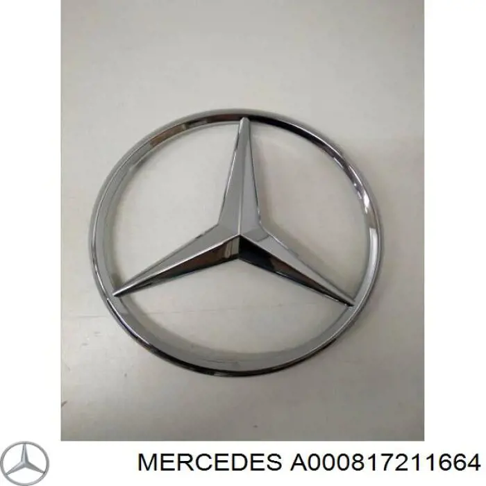 A000817211664 Mercedes емблема решітки радіатора