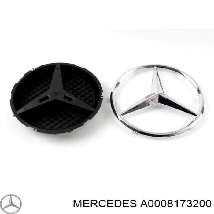 Емблема на решітку радіатора Mercedes A0008173200 ціна, від 76.01 USD