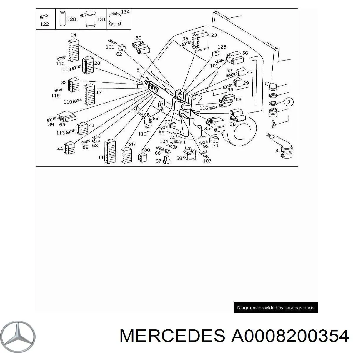 Датчик закривання дверей (кінцевий вимикач) 08940744 General Motors