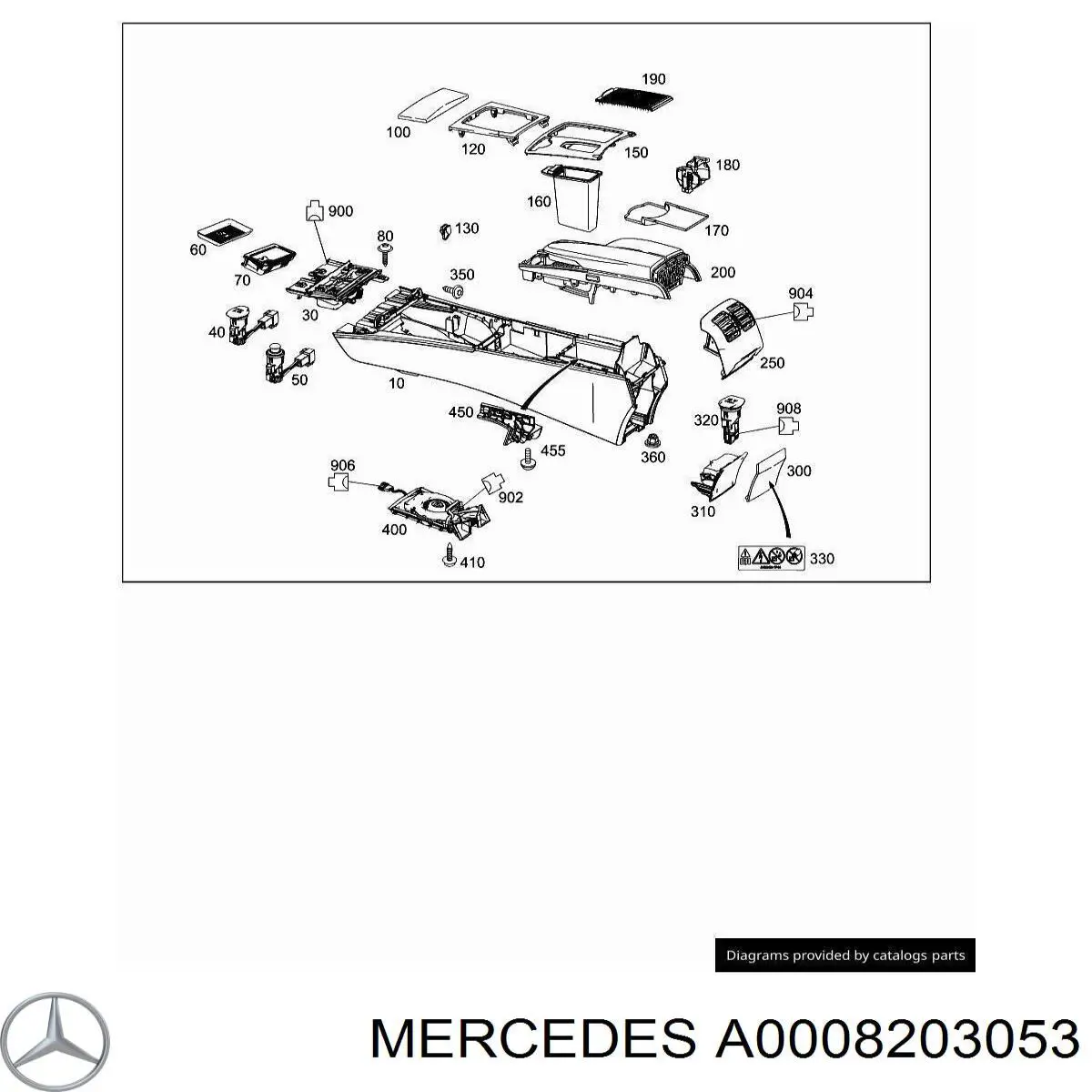  Mercedes A0009063900 ціна, від 14.11 USD