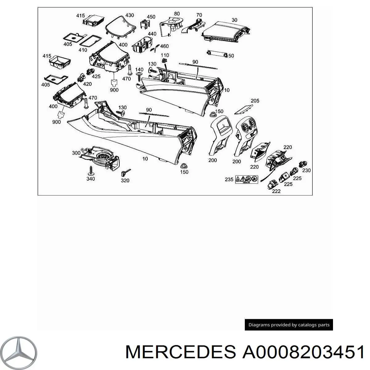  Mercedes A0008203151 ціна, від 10.14 USD