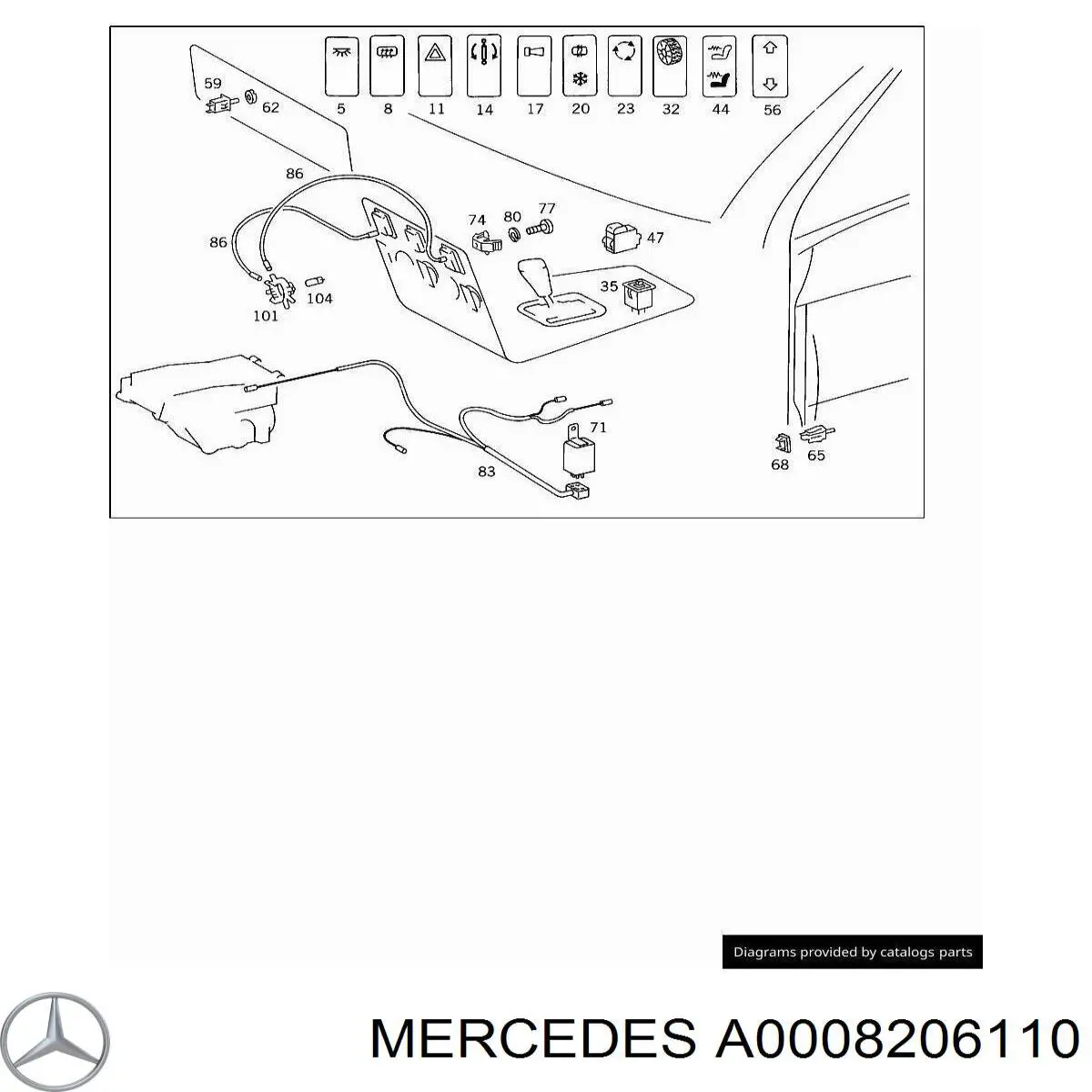  A0008206110 Mercedes