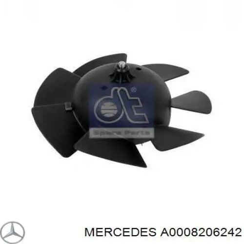 A0008206242 Mercedes двигун вентилятора пічки (обігрівача салону)
