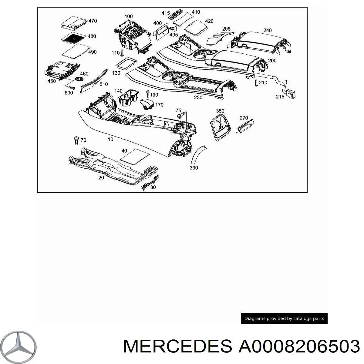 A0008206503 Mercedes 