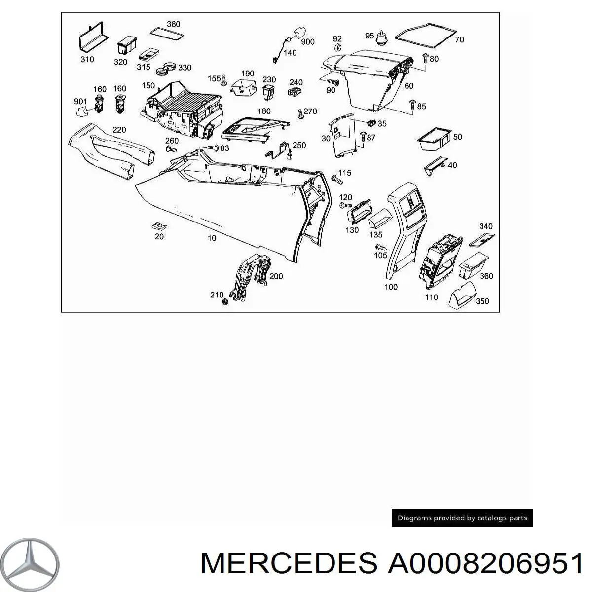  A0008206951 Mercedes