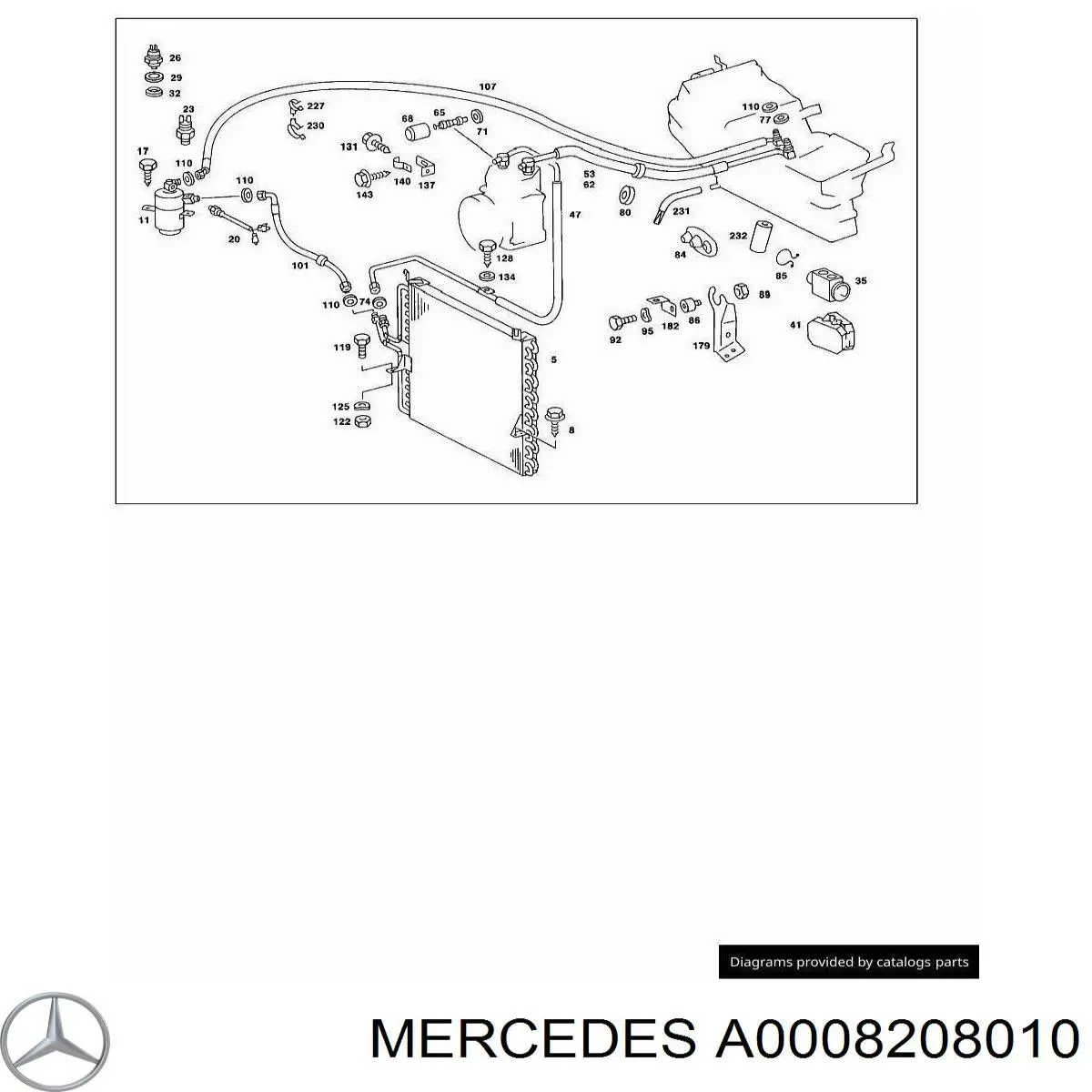 A0008208010 Mercedes Датчик тиску