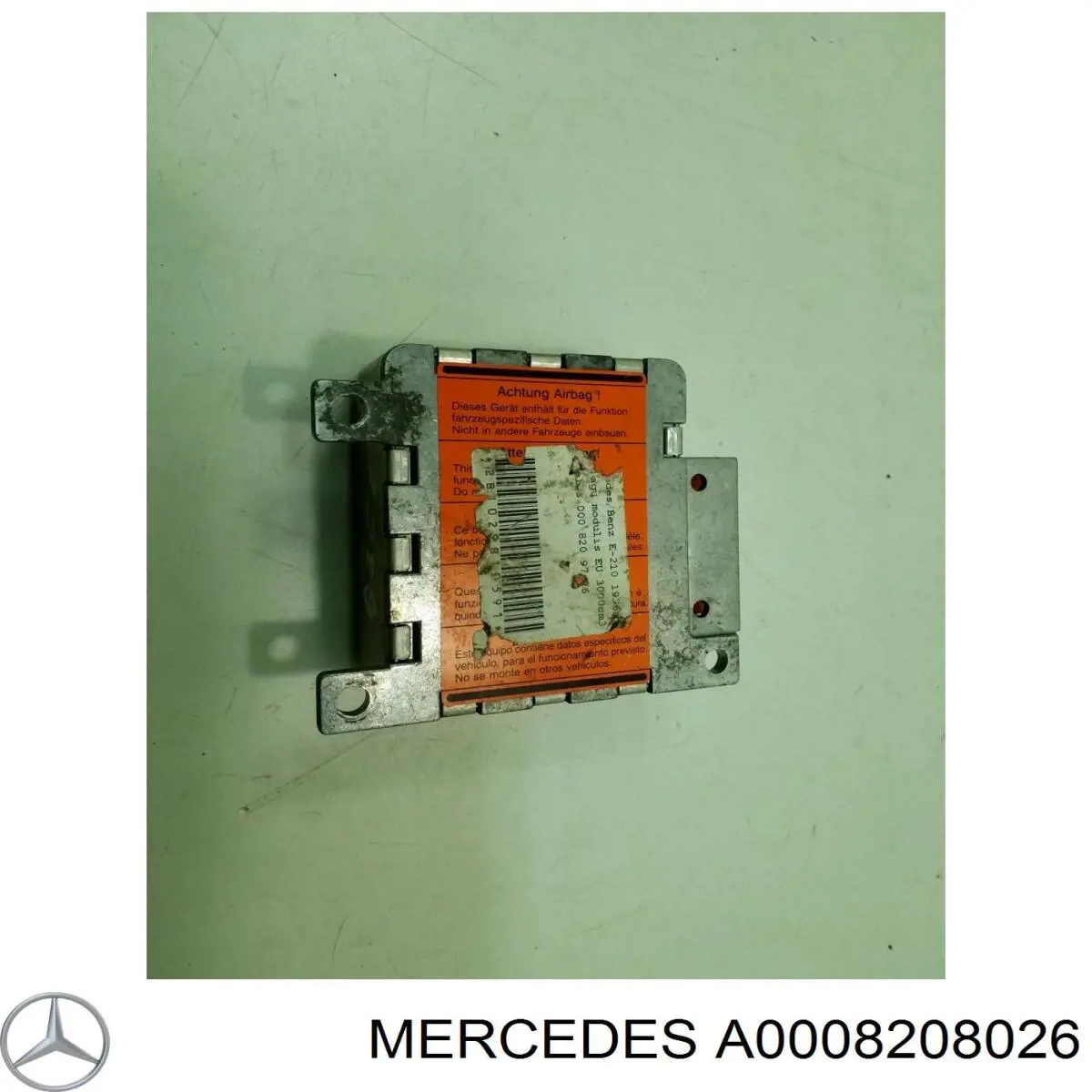 Модуль-процесор керування подушки безпеки Mercedes A4638200026 ціна, від 6.33 USD