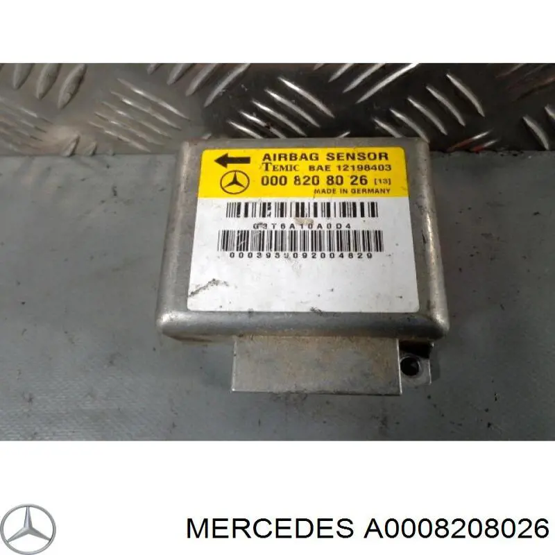 Купити A0008208026 Mercedes Модуль-процесор керування подушки безпеки