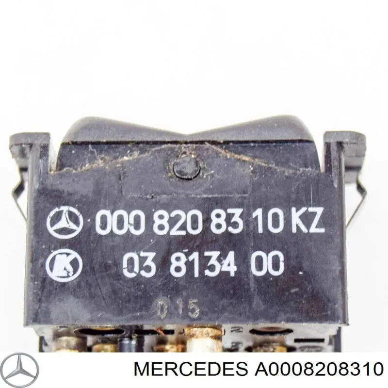 Купити A0008208310 Mercedes Кнопка вмикання двигуна склопідіймача центральної консолі