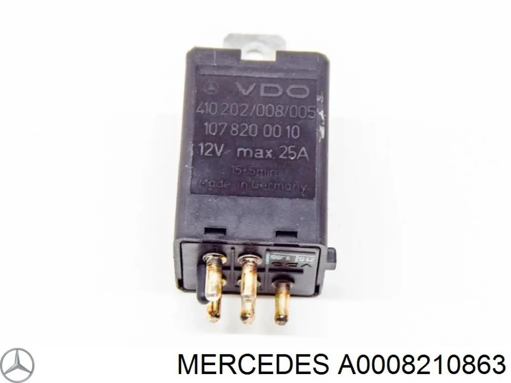 A0008210863 Mercedes Реле управління двірниками