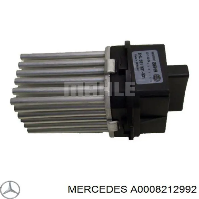 Купити A0008212992 Mercedes Їжак обігрівача
