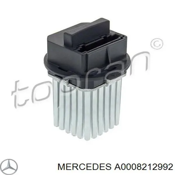 A0008212992 Mercedes резистор (опір пічки, обігрівача салону)