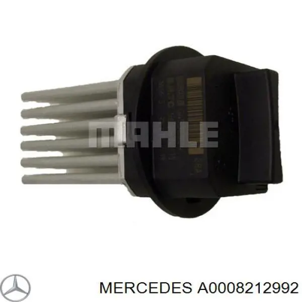 Резистор обігрівача Mercedes A0008212992 ціна, від 44.18 USD