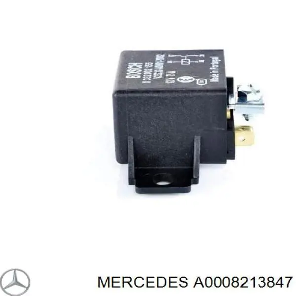 A0008213847 Mercedes Реле стартера